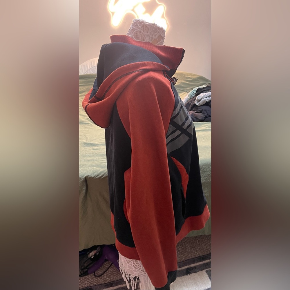 Harley-Davidson Black and Orange Jacket - Picture 12 of 13